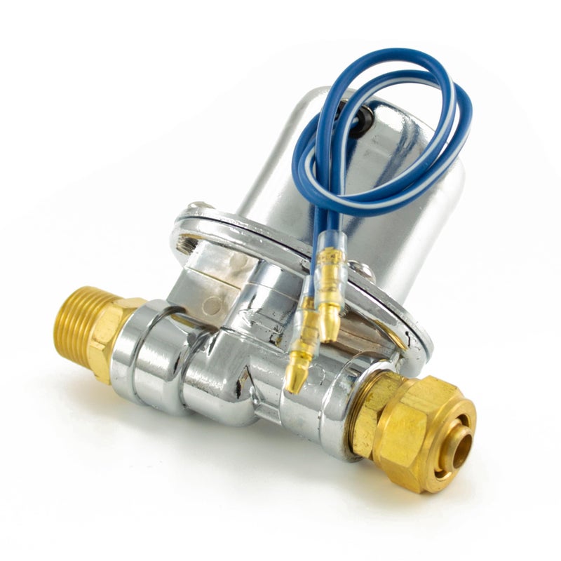 HornBlasters Chrome 3/8 in Solenoid Valve - Image 1